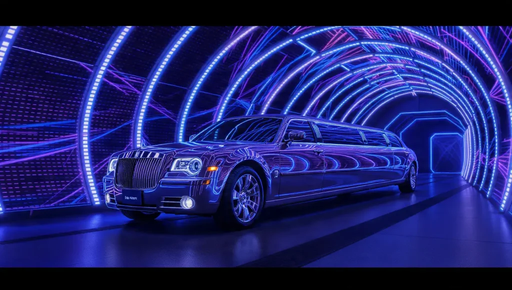 Luxury limousine Aurora il
